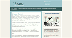 Desktop Screenshot of iprotect.be